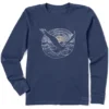 Women's Trippy Osprey Long Sleeve Crusher-LITE Tee