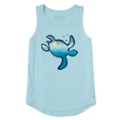 Women's Turtlescape Sleeveless High-Low Crusher-LITE Tank