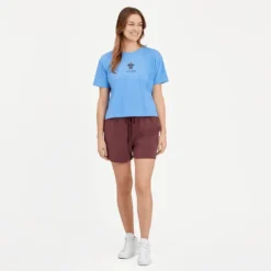 Women's Wave TurtleBoxy Crusher Tee 9 Women's Wave TurtleBoxy Crusher Tee -One Family Clothing Womens Wave Turtle Short Sleeve Boxy Crusher Tee 81003 5 lg