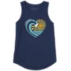 Women's Waveheart Sleeveless High-Low Crusher-LITE Tank