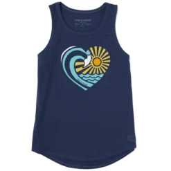 Women's Waveheart Sleeveless High-Low Crusher-LITE Tank