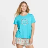 Women's Wildflower World Lightweight Sleep Tee