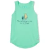 Women's Winnie Best Things Sleeveless High-Low Crusher-LITE Tank