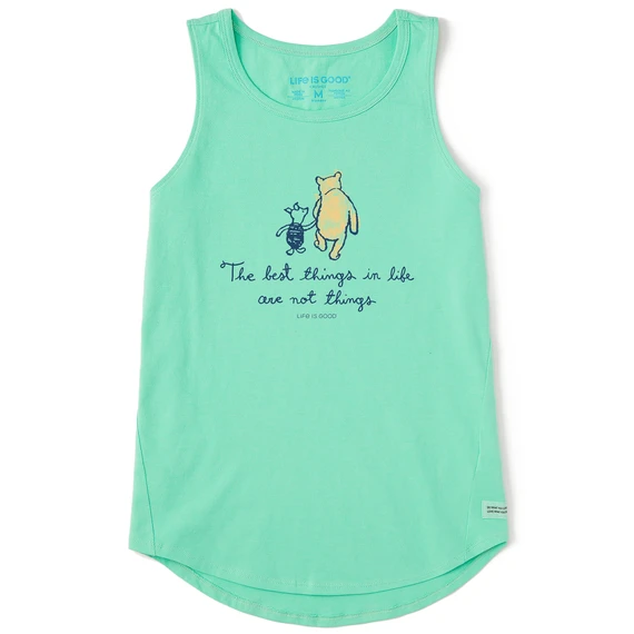 Women's Winnie Best Things Sleeveless High-Low Crusher-LITE Tank 1 Women's Winnie Best Things Sleeveless High-Low Crusher-LITE Tank