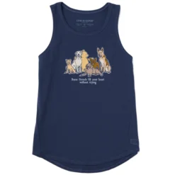 Women's Winnie Friends Fill Your Heart Sleeveless High-Low Crusher-LITE Tank
