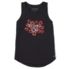 Women's Wizard Of Oz Poppies Sleeveless High-Low Crusher-LITE Tank